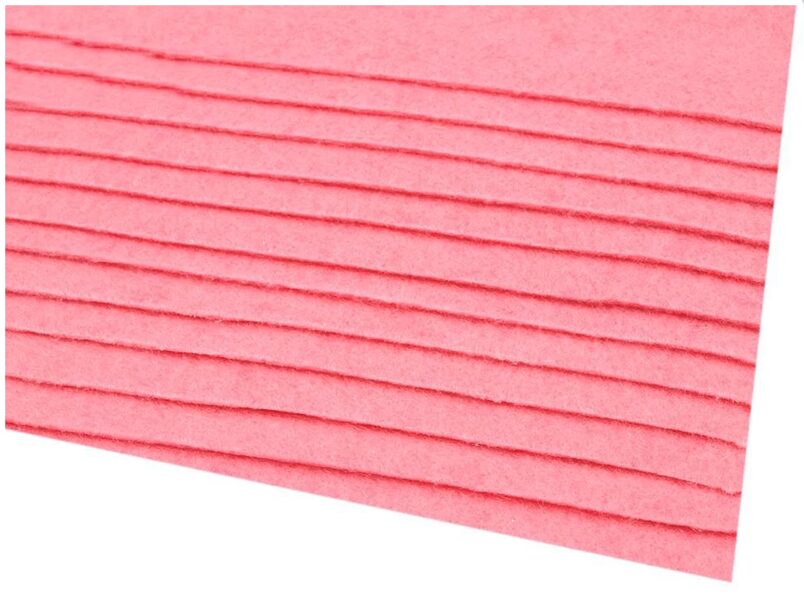 Filcis 20x30cm komplekts rozā