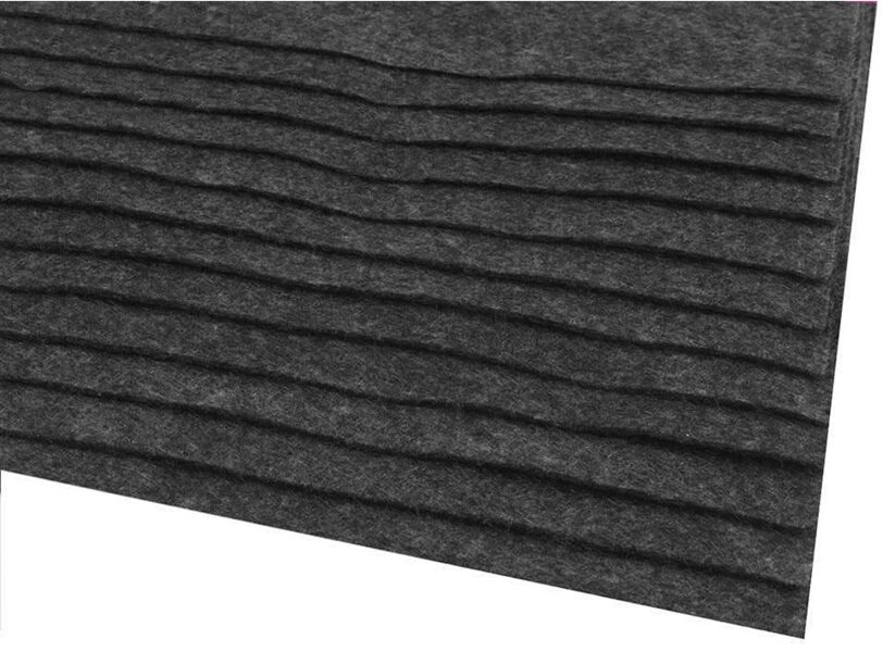 Filcis 20x30cm komplekts tumši pelēks