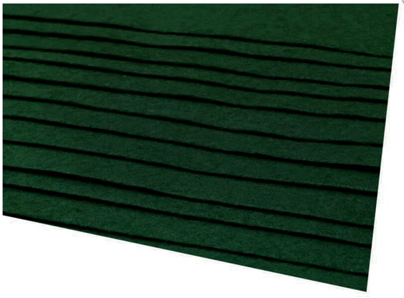 Filcis 20x30cm komplekts tumši zaļš