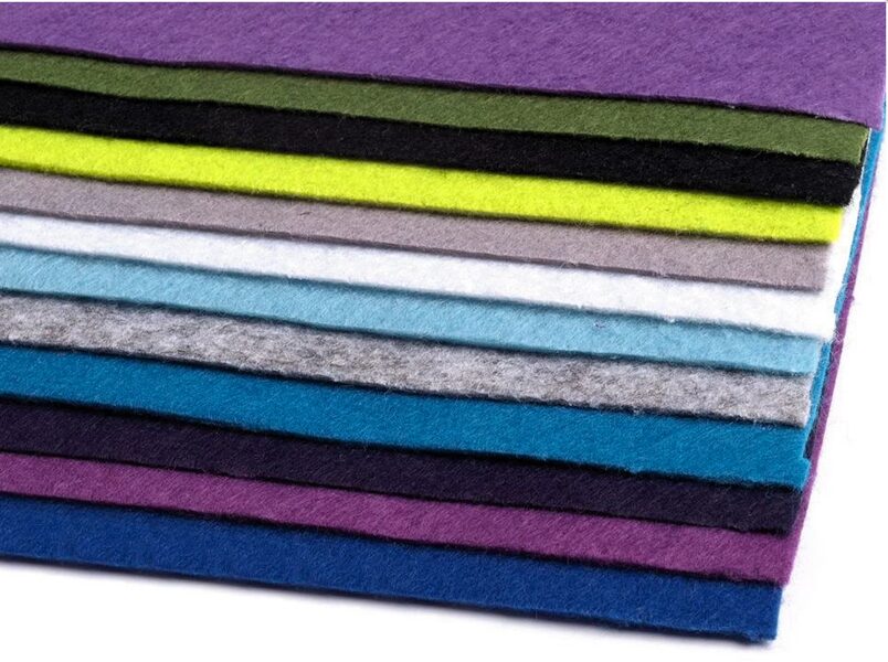 Filcis 20x30cm komplekts 2 mix