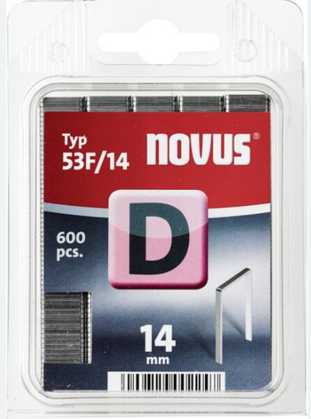Novus staple D 53 F/18MM 600 Piece