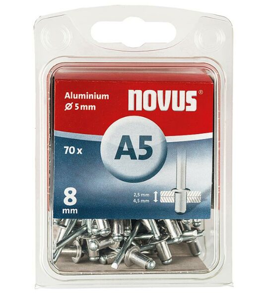 Novus kniedes A5x 8 ALU 30 gab