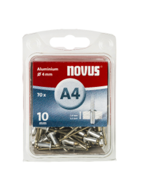 Nous kniedes A4X10 ALU 70 gab