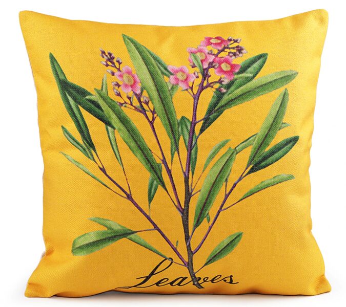 Spilvens / Spilvendrāna, Ziedi 45x45cm