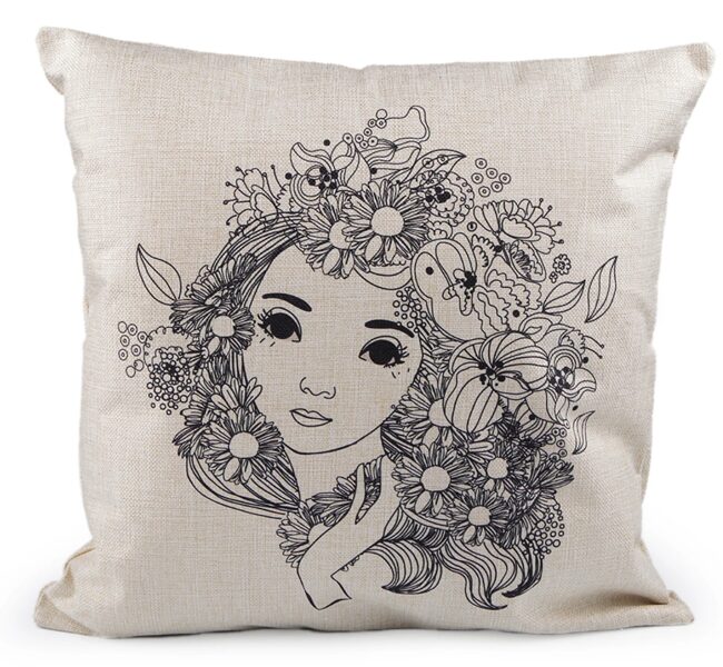 Spilvena/spilvendrāna priekš DIY Craft 44x44 cm