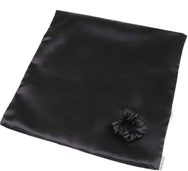 Guļamkomplekts - Satīna spilvendrāna un matu gumija