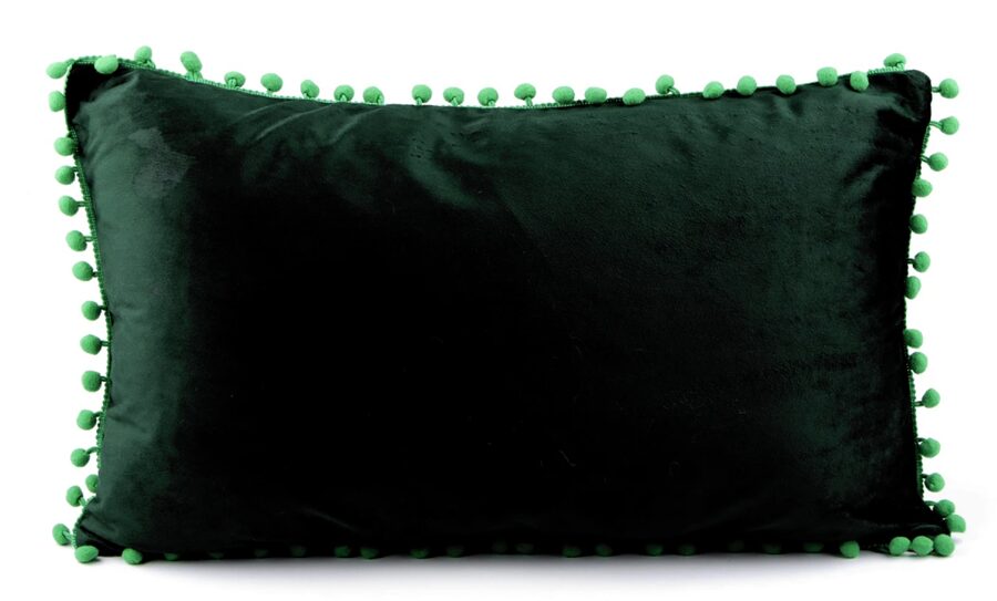 Samta spilvendrāna ar pomām 30x50cm