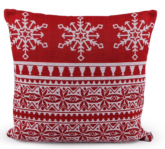 Ziemassvētku gobelēna spilvens / spilvendrāna 45x45cm