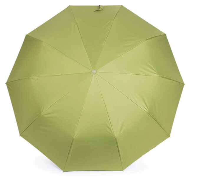 Saliekams lietussargs ar LED gaismu rokturī