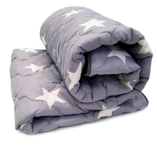 Stepēta vilnas sega all seasons grey 