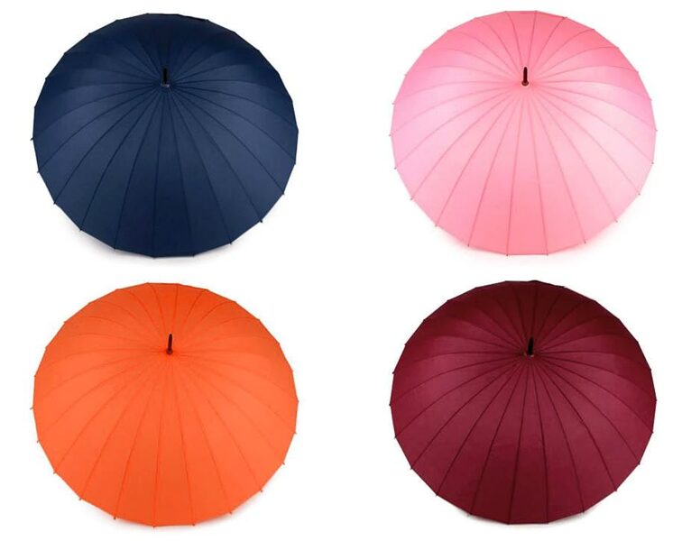 Maināms lietussargs ar ziediem