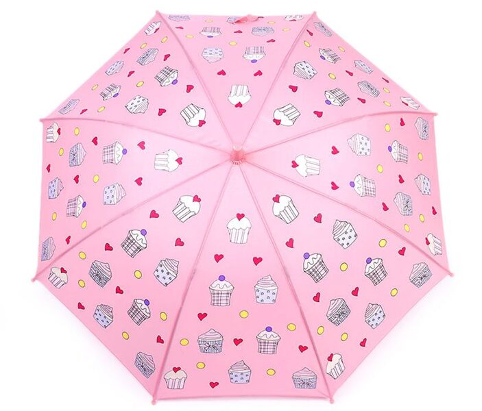 Bērnu lietussargs ar krāsu maiņas efektu