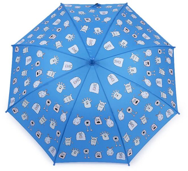 Bērnu lietussargs ar krāsu maiņas efektu