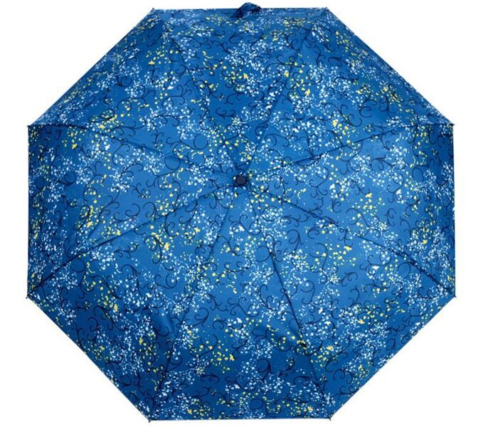  Dāmu automātiski atverams saliekamais lietussargs