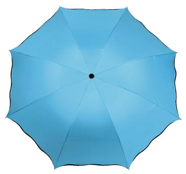 Dāmu saliekams burvju lietussargs