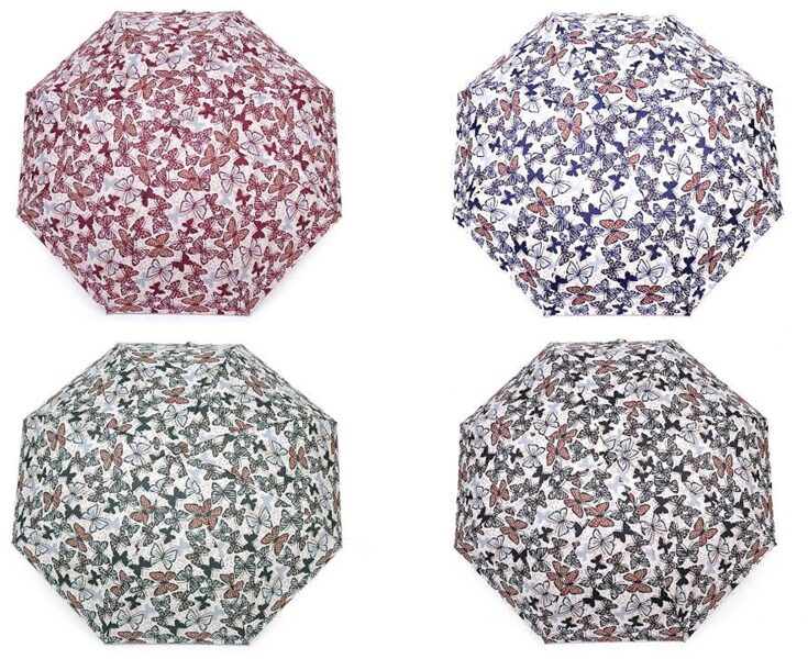 Sieviešu mini saliekamais lietussargs 