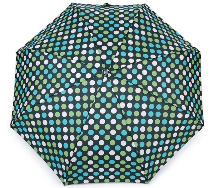 Sieviešu mini saliekamais lietussargs Polka Dot