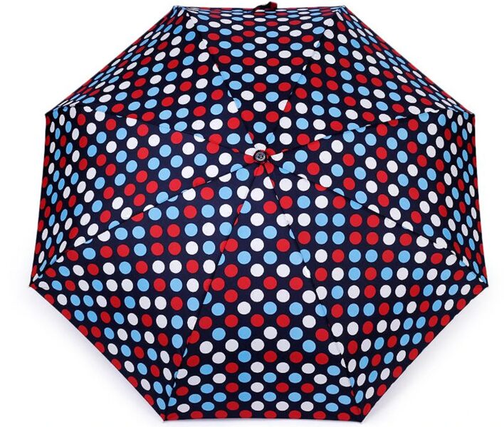 Sieviešu mini saliekamais lietussargs Polka Dot