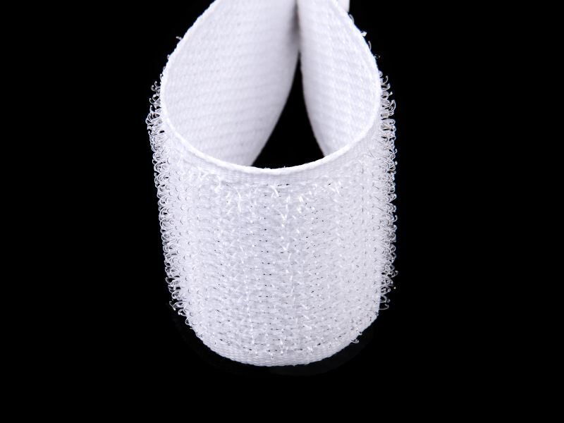 Velcro lenta āķīši 100 mm balta