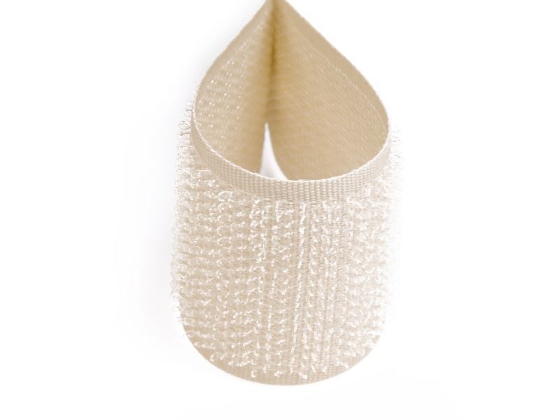 Velcro lenta āķīši 20 mm gaiši bēšs