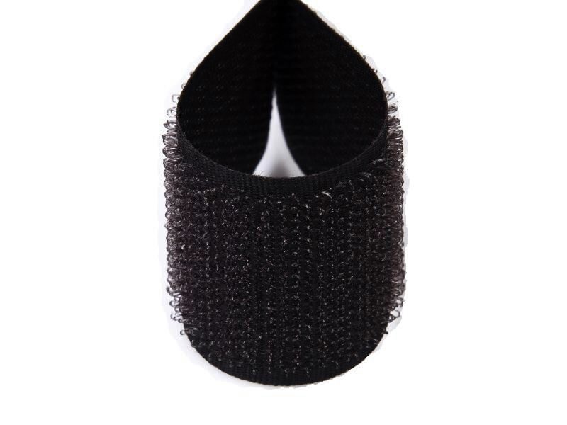 Velcro lenta āķīši 20 mm tumši brūns