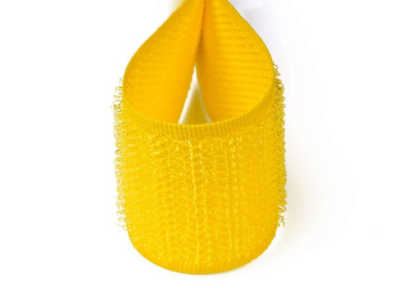 Velcro lenta āķīši 20 mm dzeltens