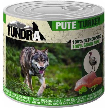 Tundra Dog ar tītara gaļu