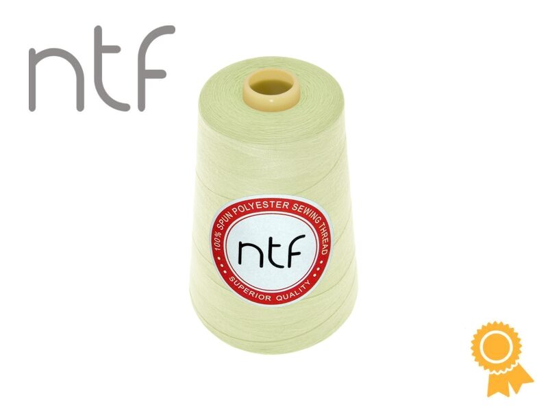 Poliestera diegs NTF 40/2 balti-zaļš A582 5000yd
