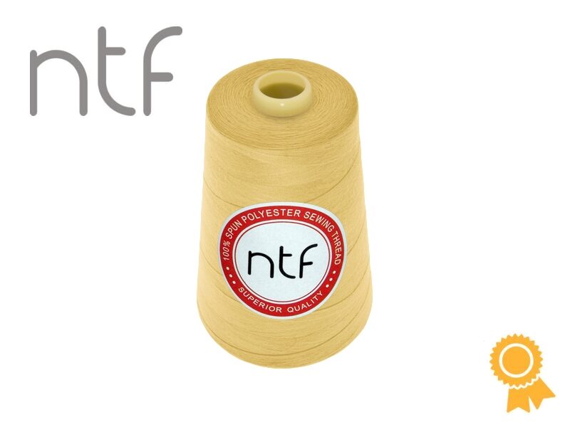 Poliestera diegs NTF 40/2 dzeltens A517 5000yd