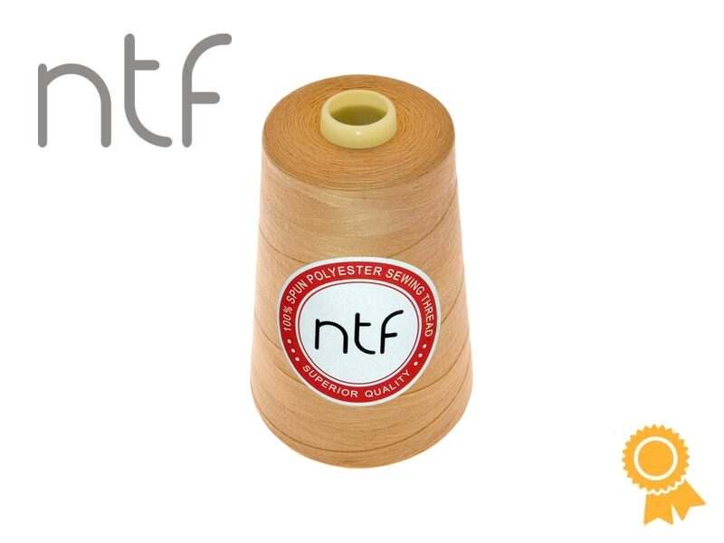 Poliestera diegs NTF 40/2 gaišs zelts A705 5000yd