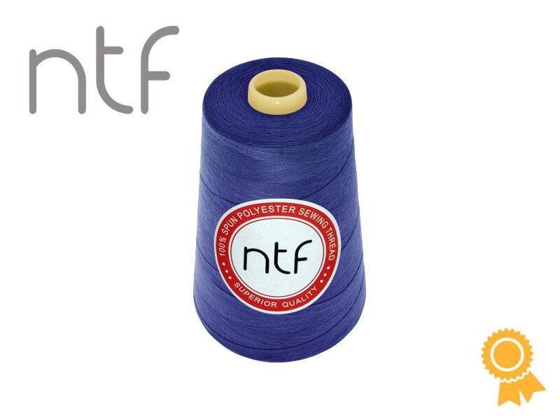 Poliestera diegs NTF 40/2 indigo A814 5000yd komplekts