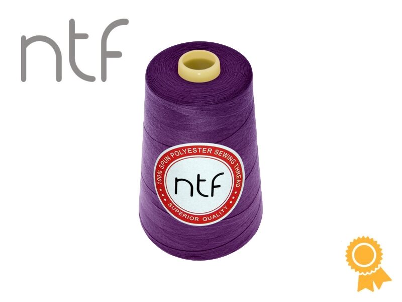 Poliestera diegs NTF 40/2 koši violets A652 5000yd (uz vietas)