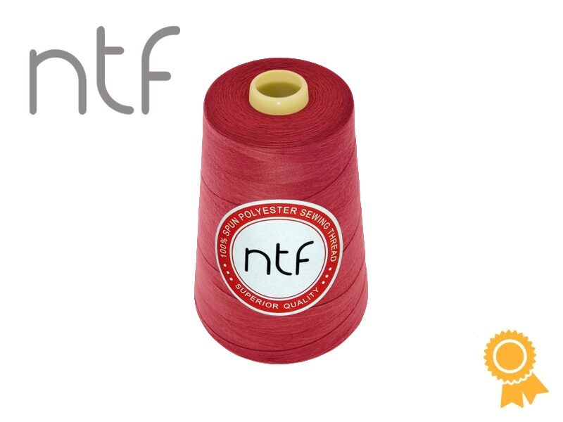 Poliestera diegs NTF 40/2 sarkans A572 5000yd