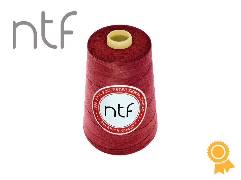 Poliestera diegs NTF 40/2 sarkans A633 5000yd