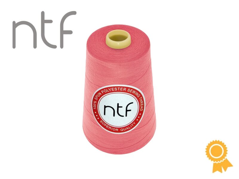 Poliestera diegs NTF 40/2 korālis A667 5000yd