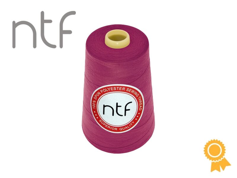 Poliestera diegs NTF 40/2 tumšā fuksija A565 5000yd