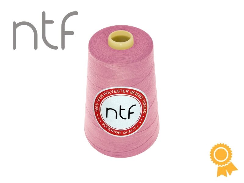Poliestera diegs NTF 40/2 tumši rozā A553 5000yd
