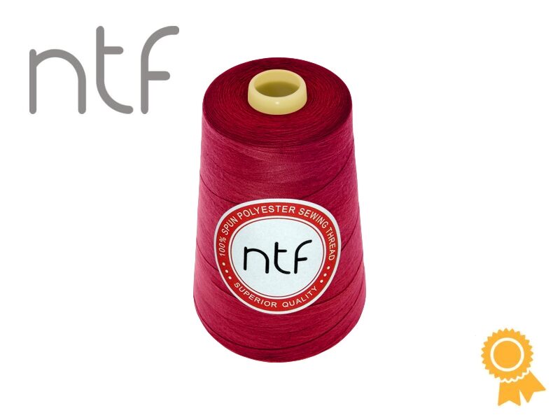 Poliestera diegs NTF 40/2 tumšā avene A567 5000yd