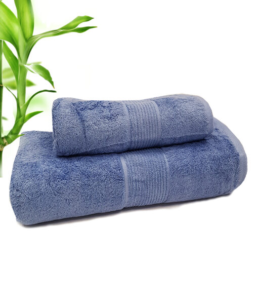 Bambusa dvielis SOFT BLUE dažādi izmēri