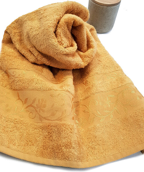 Bambusa dvielis 70x140 cm Yellow