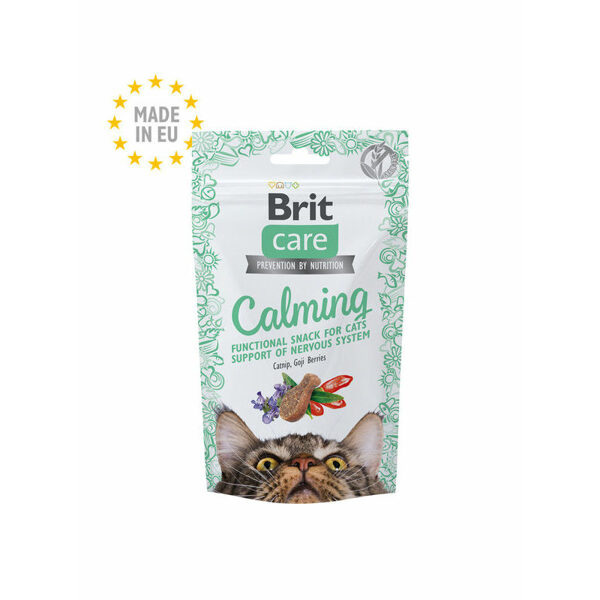 Brit Care Cat Snack Calming 50 g papildbarība kaķiem