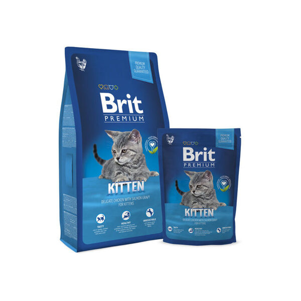 BRIT PREMIUM Cat Kitten 8 kg barība kaķiem