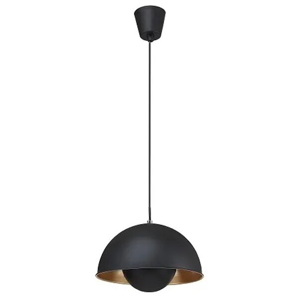 BRILONER SAND griestu lampa, melns ar zeltu, 1 X E27 MAX. 60W