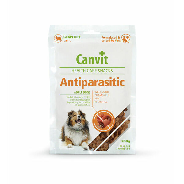 Canvit Health Care Snack Anti-Parasitic 200g kārums suņiem
