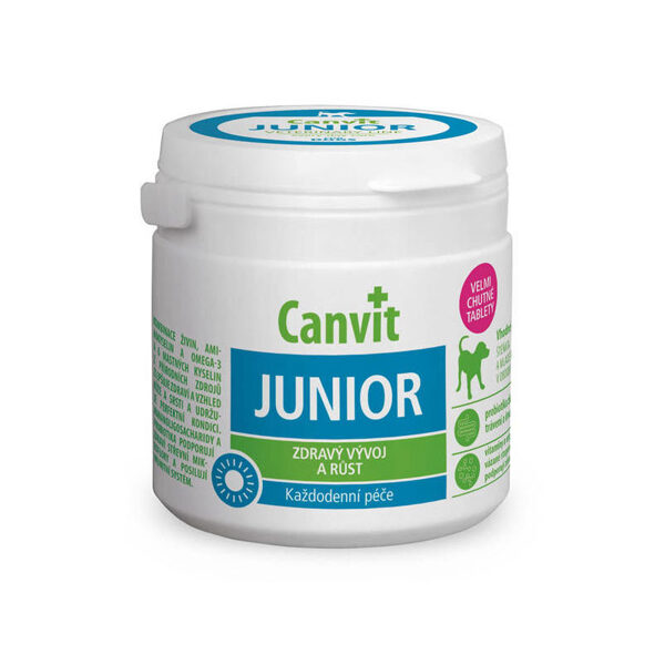 Barības piedeva Canvit Junior for dogs 100g