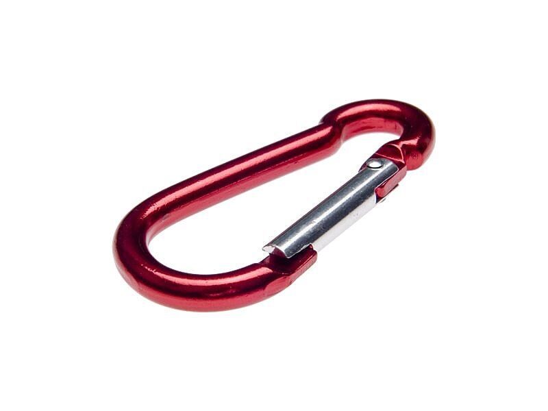 Metāla karabīne sarkana 40 mm