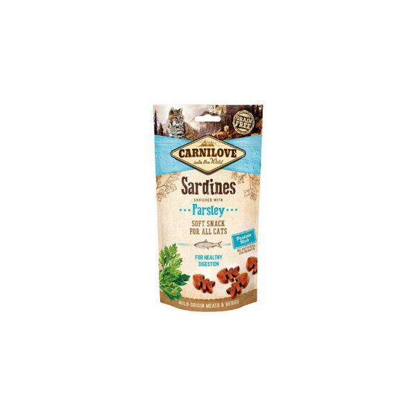 Carnilove Cat Snack Sardine enriched with Parsley 50g