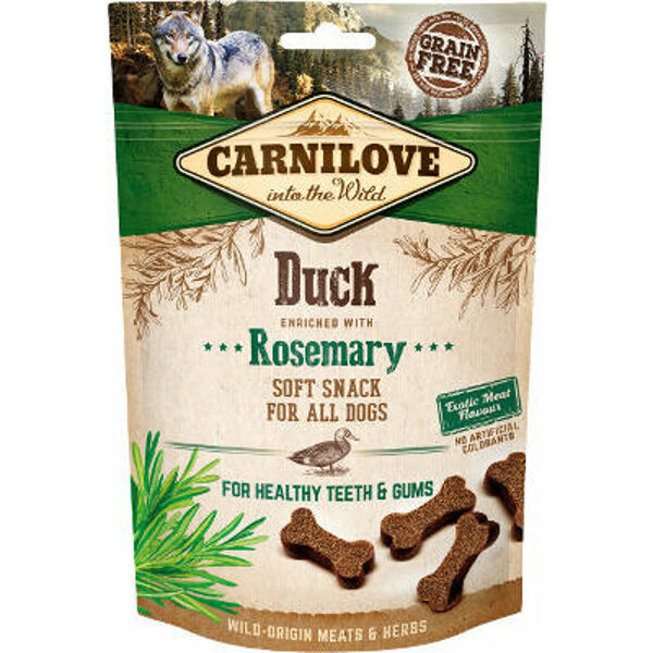 CARNILOVE Dog snack Duck with Rosemary 200g kārums suņiem