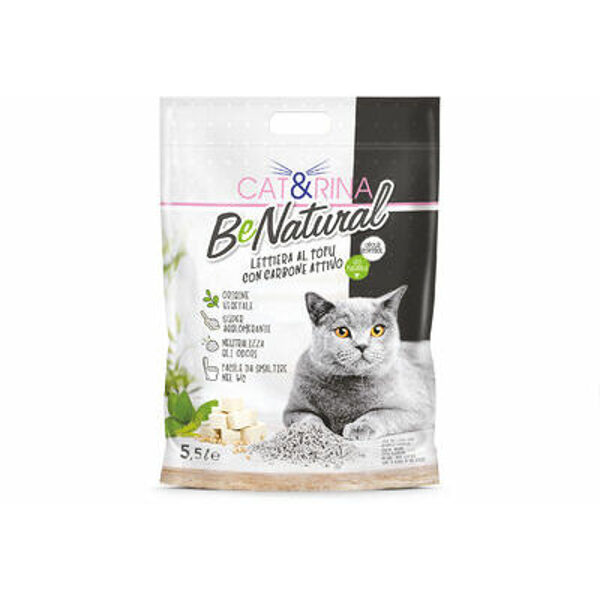 CAT&RINA Tofu Odour Control 5.5Lt tofu pakaiši kaķiem