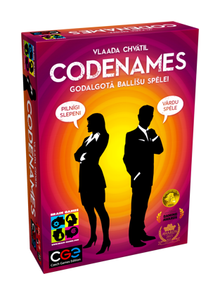 Galda spēle "Codenames" latviski